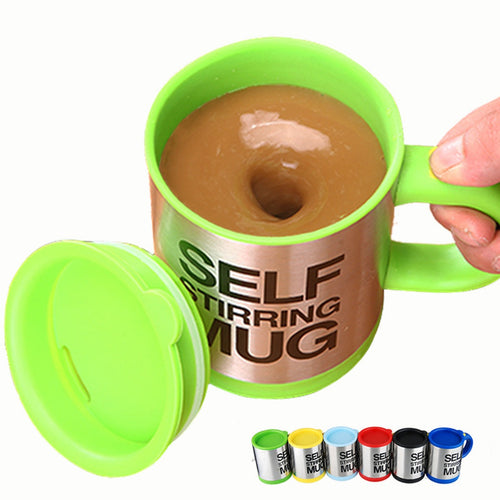 16oz Self-Stirring Stainless Steel Mug #Y1940
