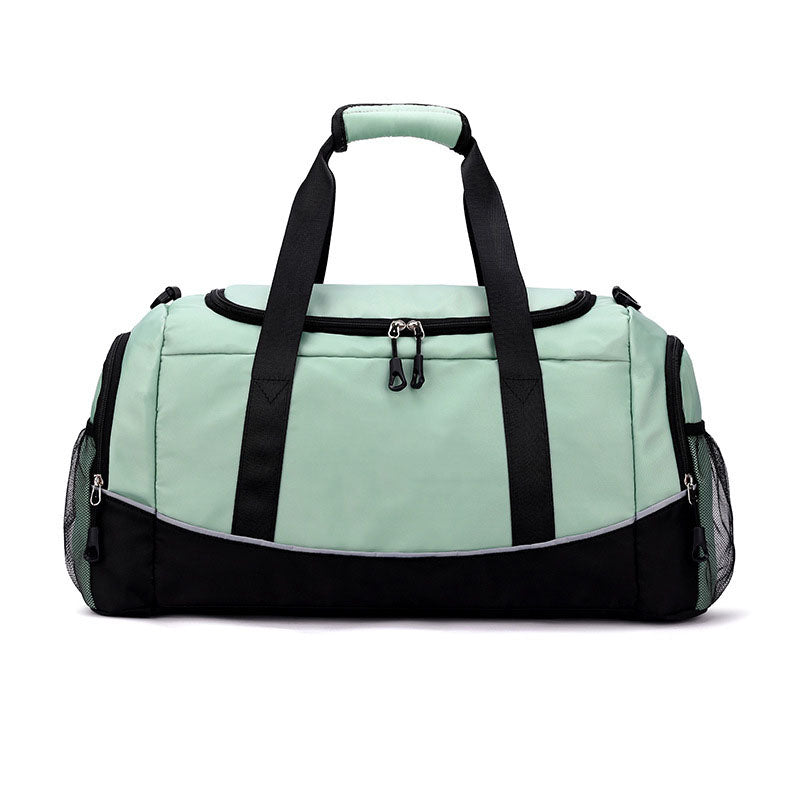Active Polyester Gym Duffel with Shoe Compartment #IVYF180
