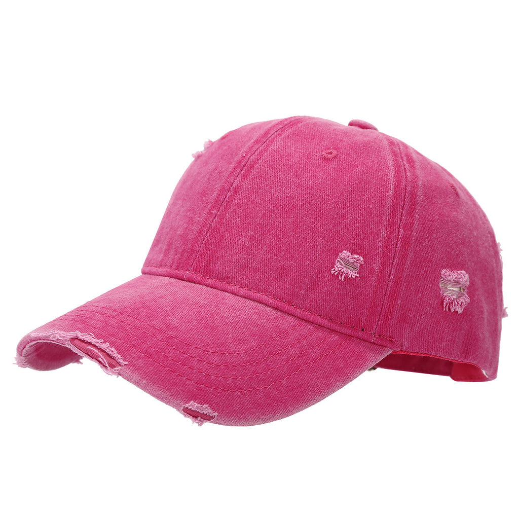 Vintage Washed Distressed Baseball Cap #AND215