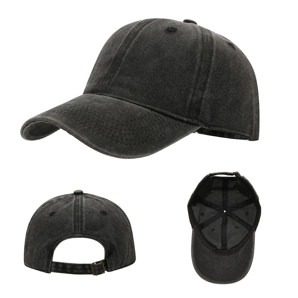 6-Panel Washed Cotton Unconstructed Baseball Cap #AND212