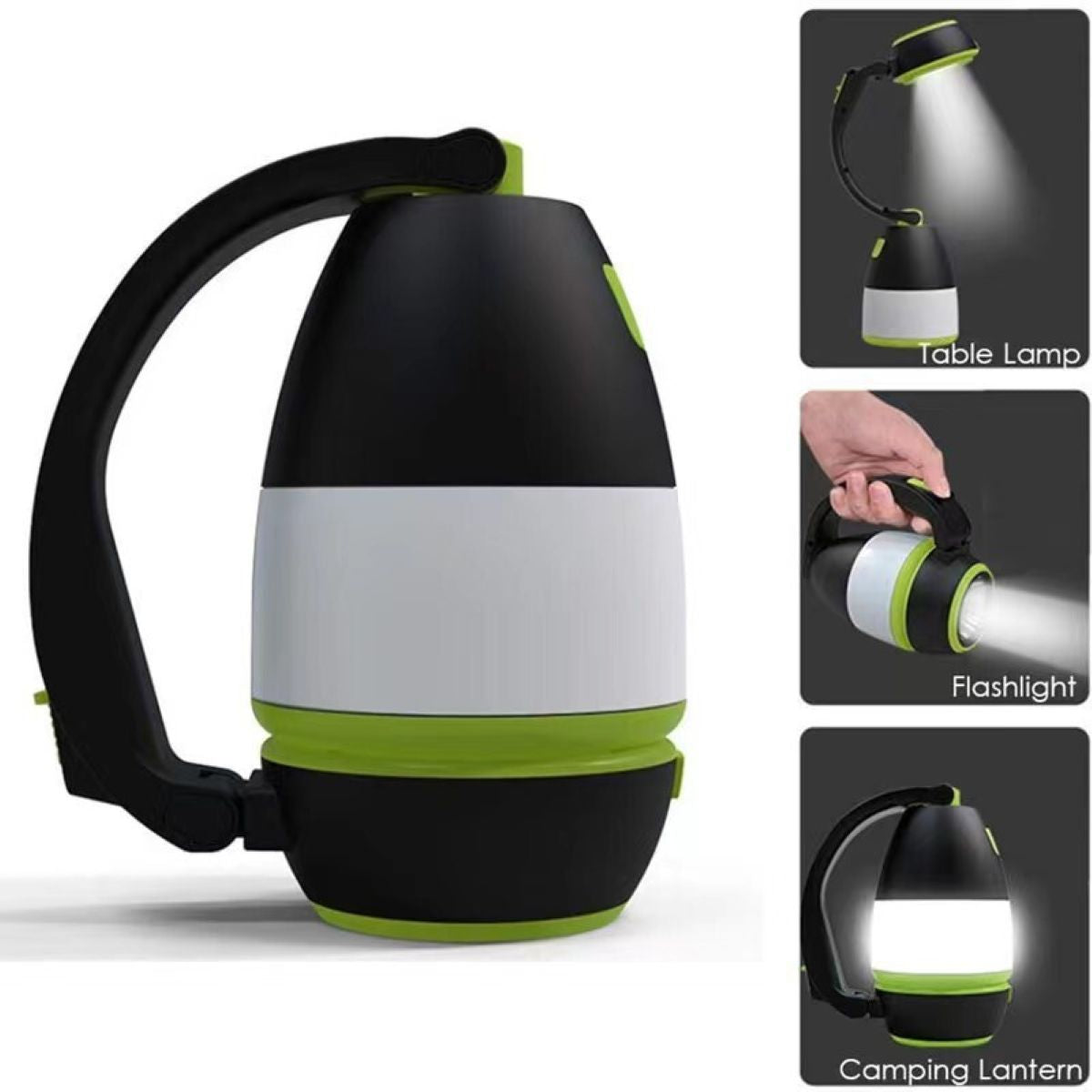 Three In One Portable Touch Rechargeable Camping Led Lamp