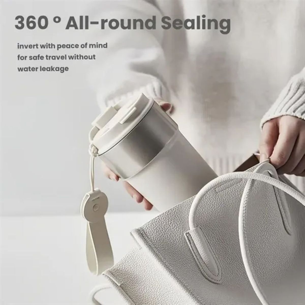 17oz Stainless Steel Insulated Coffee Tumbler For Travel