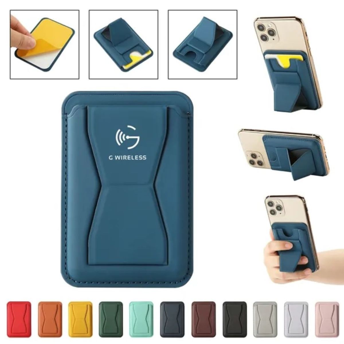 Cell Phone Card Holder with Stand #ENZO487