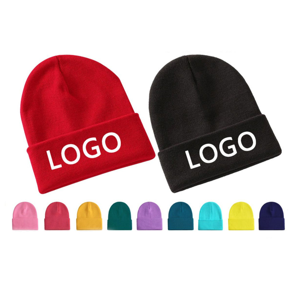 Acrylic Premium Cuffed Knitted Beanie Cap #AND208