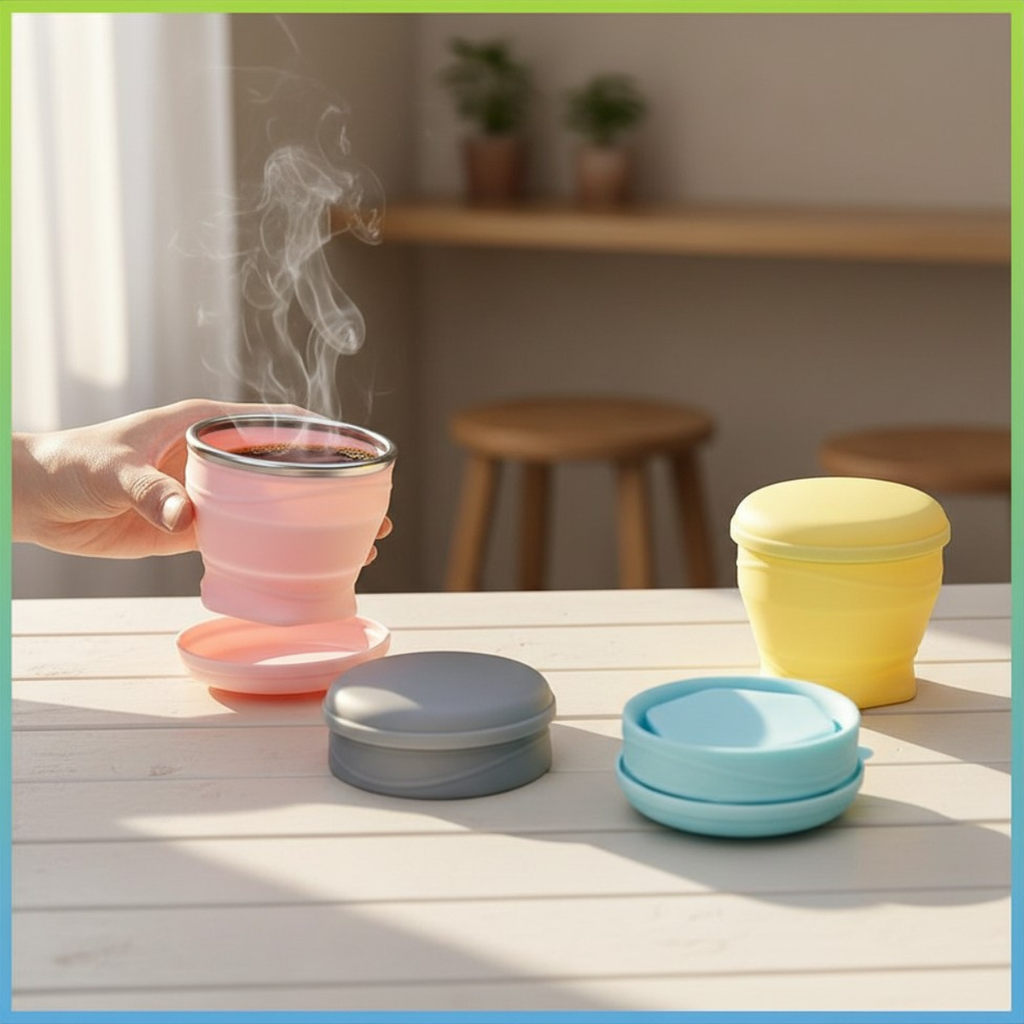 Silicone Collapsible Travel Cup