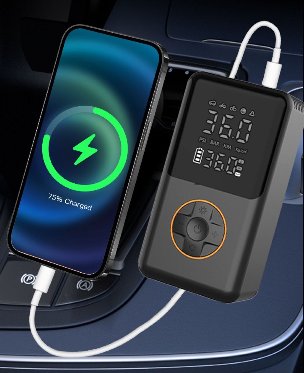 Tire Inflator Portable Air Pump