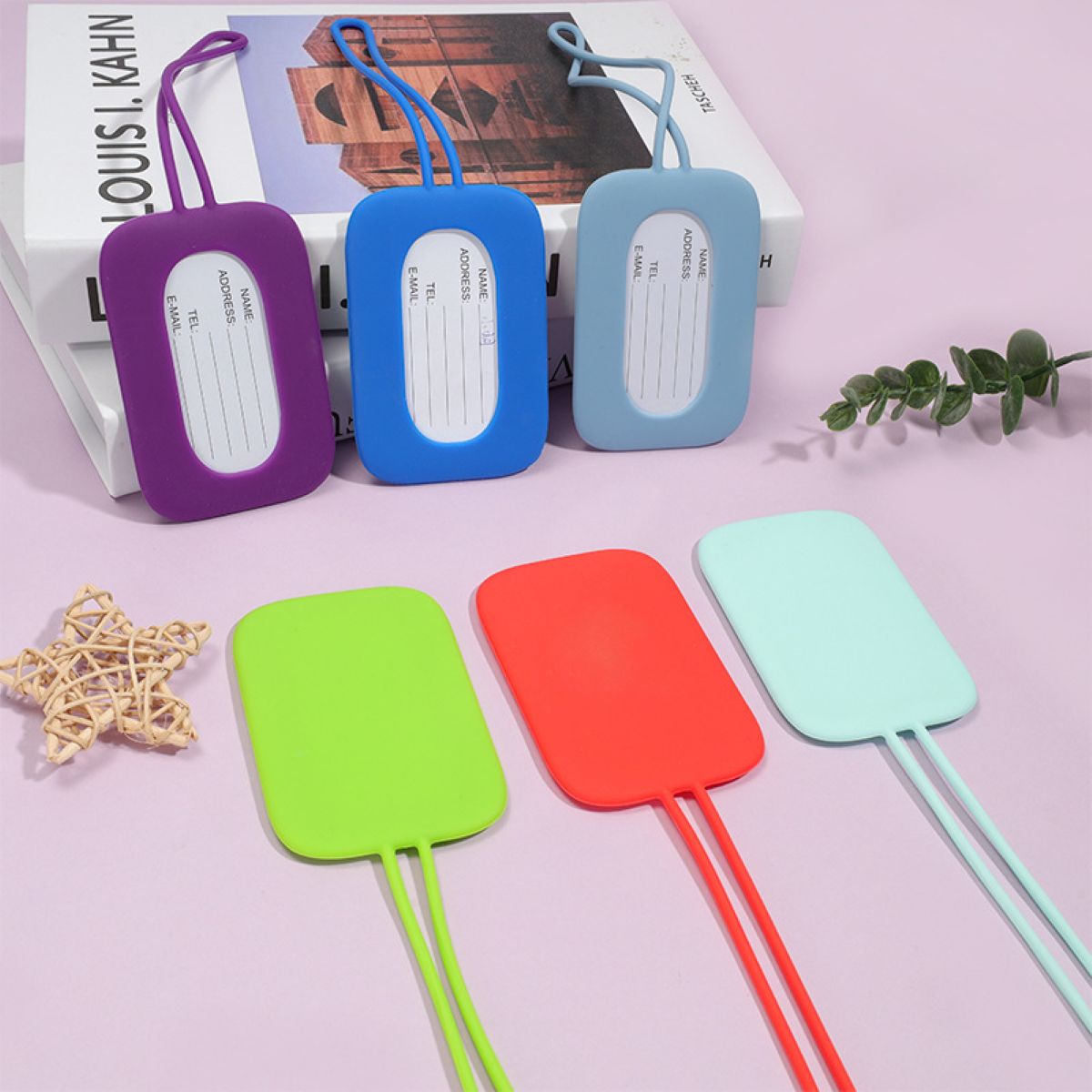 Silicone Luggage Tag Holders #Y1836