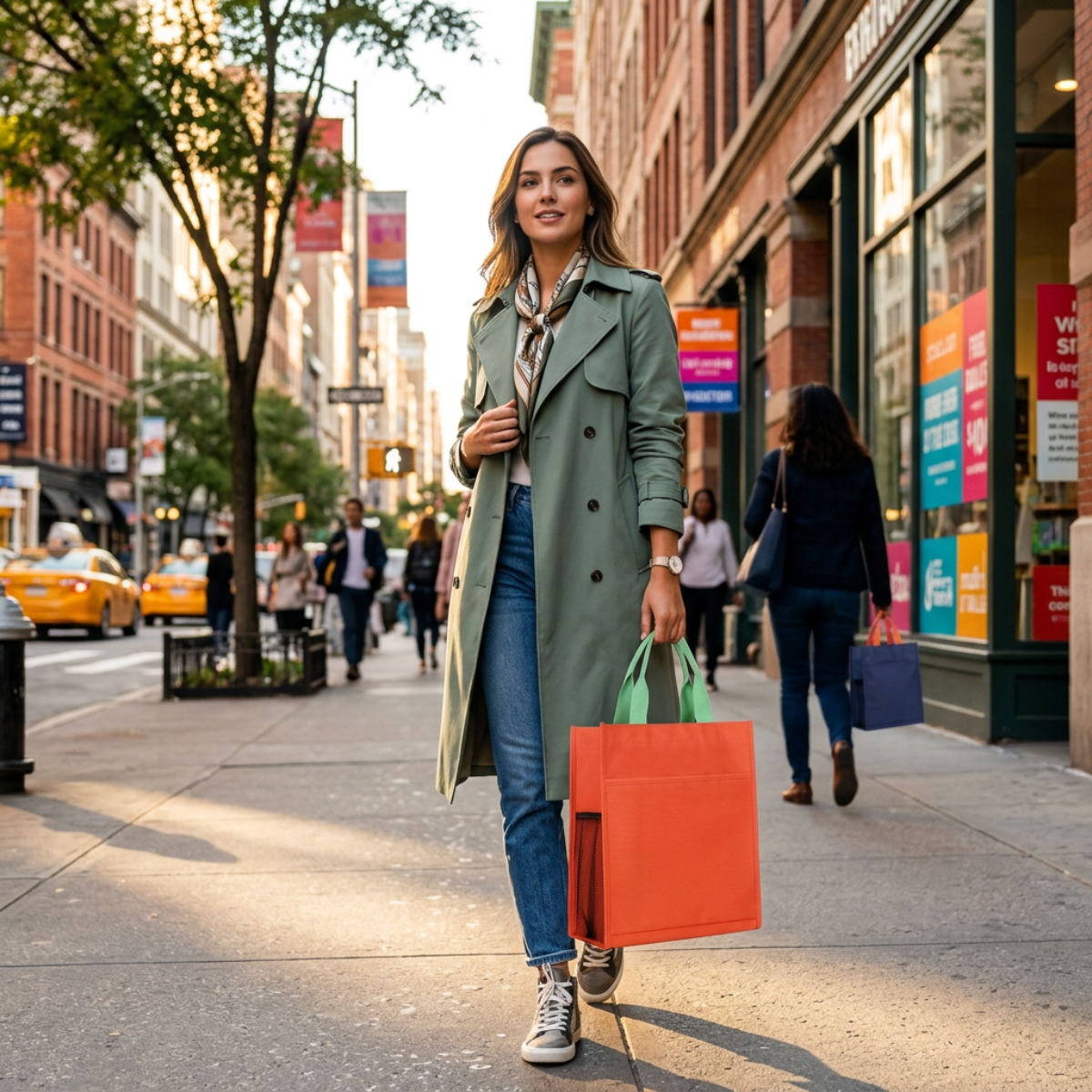 Waterproof And Wear Resistant Oxford Tote Bag