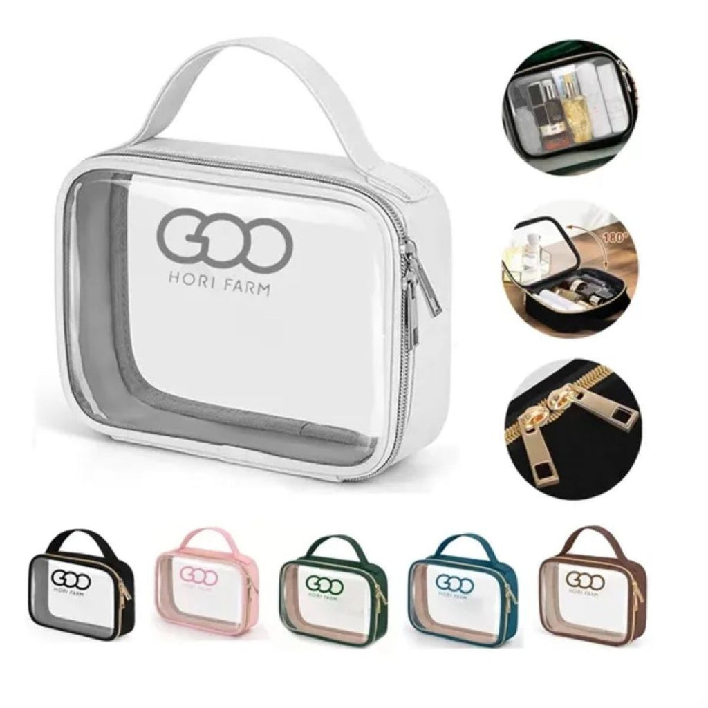 Clear Cosmetic Bags with Handles #ENZO520