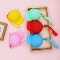 Silicone Cap Zipper Coin Purse