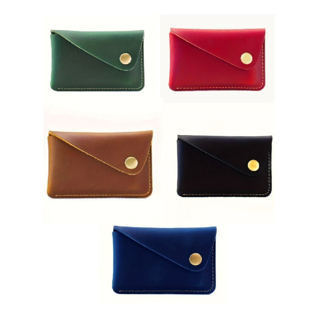 Minimalist Leather Card Holder for Daily Use #Y1826