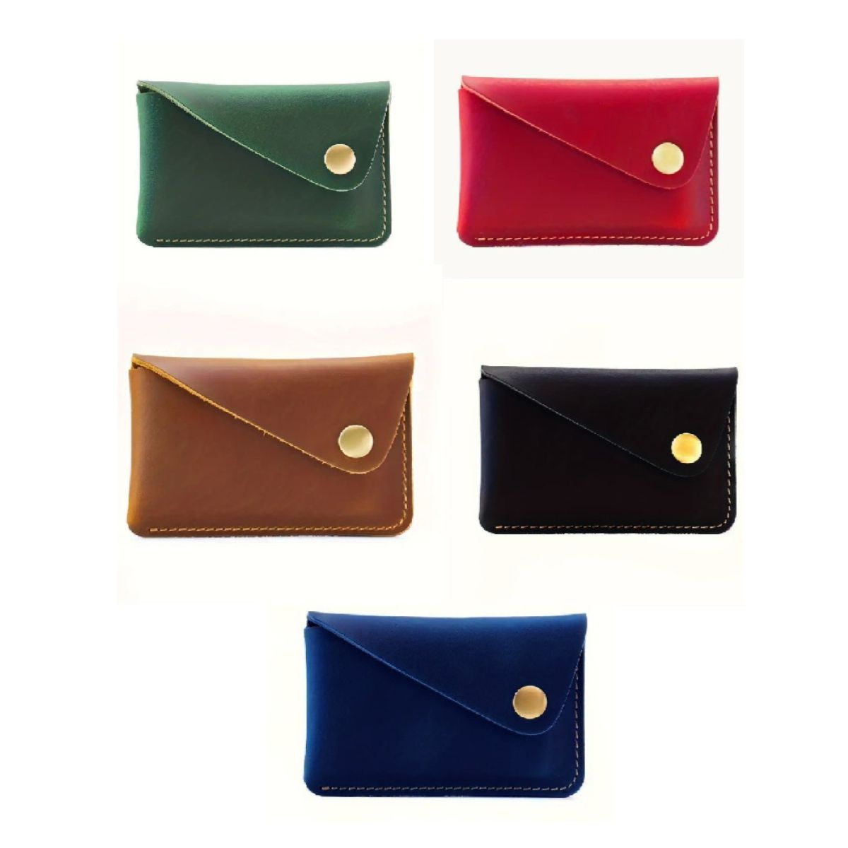 Minimalist Leather Card Holder for Daily Use #Y1826