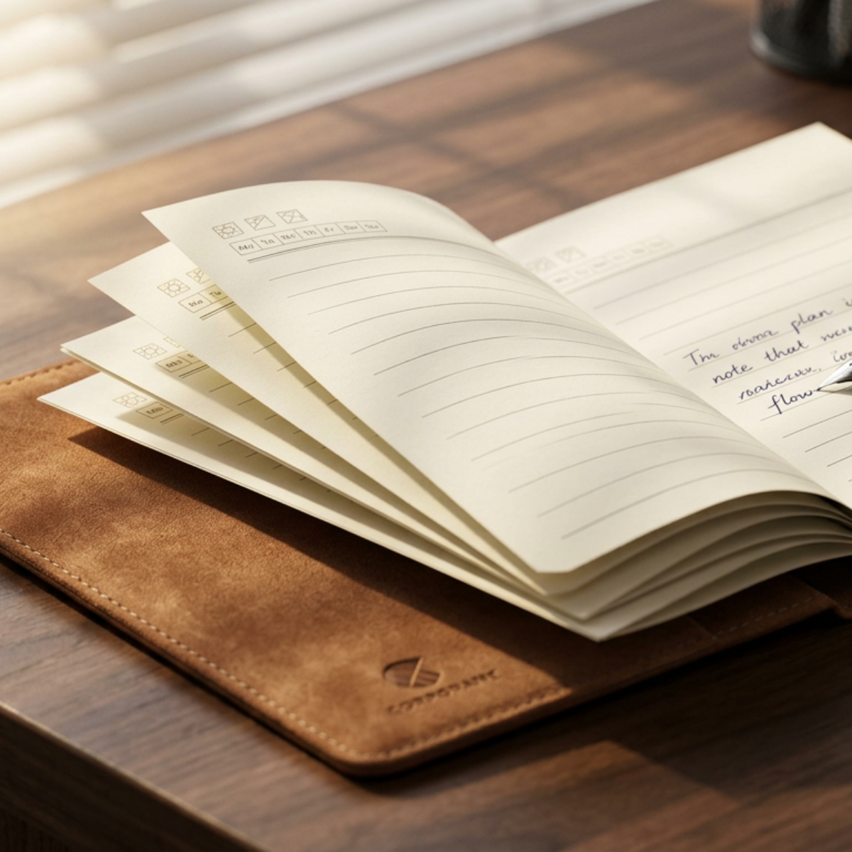 Customizable A5 Stitched Notebook