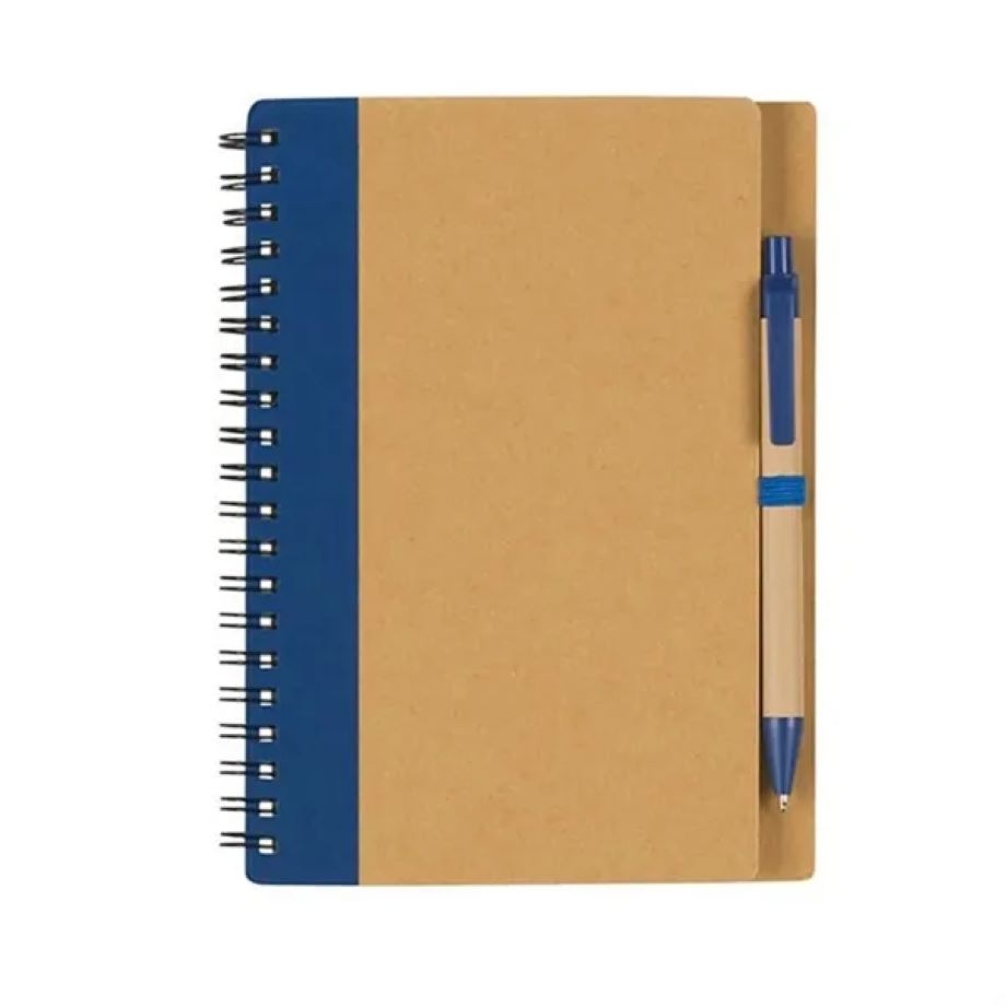 Kraft Paper Notebook With Pen