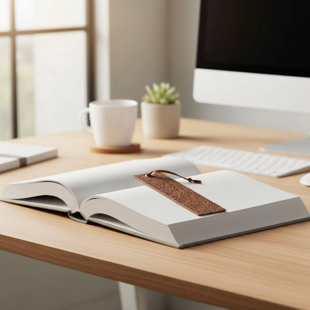 Leather Bookmark
