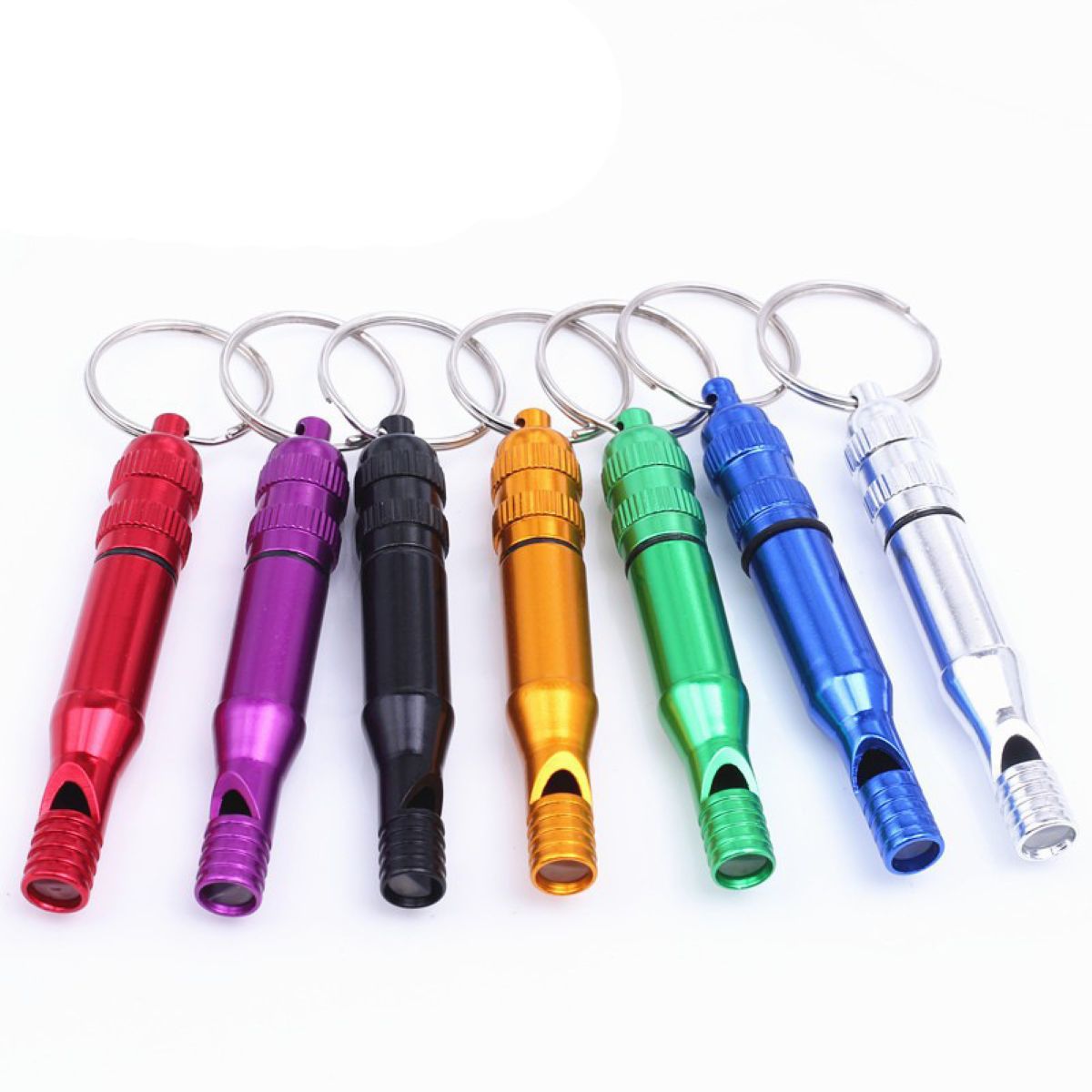 Emergency Whistle Keychain with Waterproof Capsule #Y1917