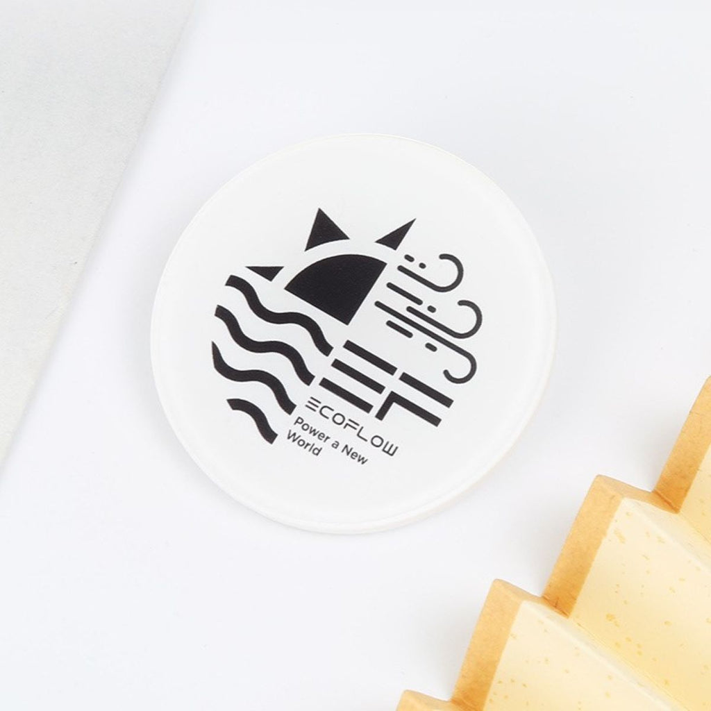 Custom Lightweight Acrylic Magnetic Ciecle Pin