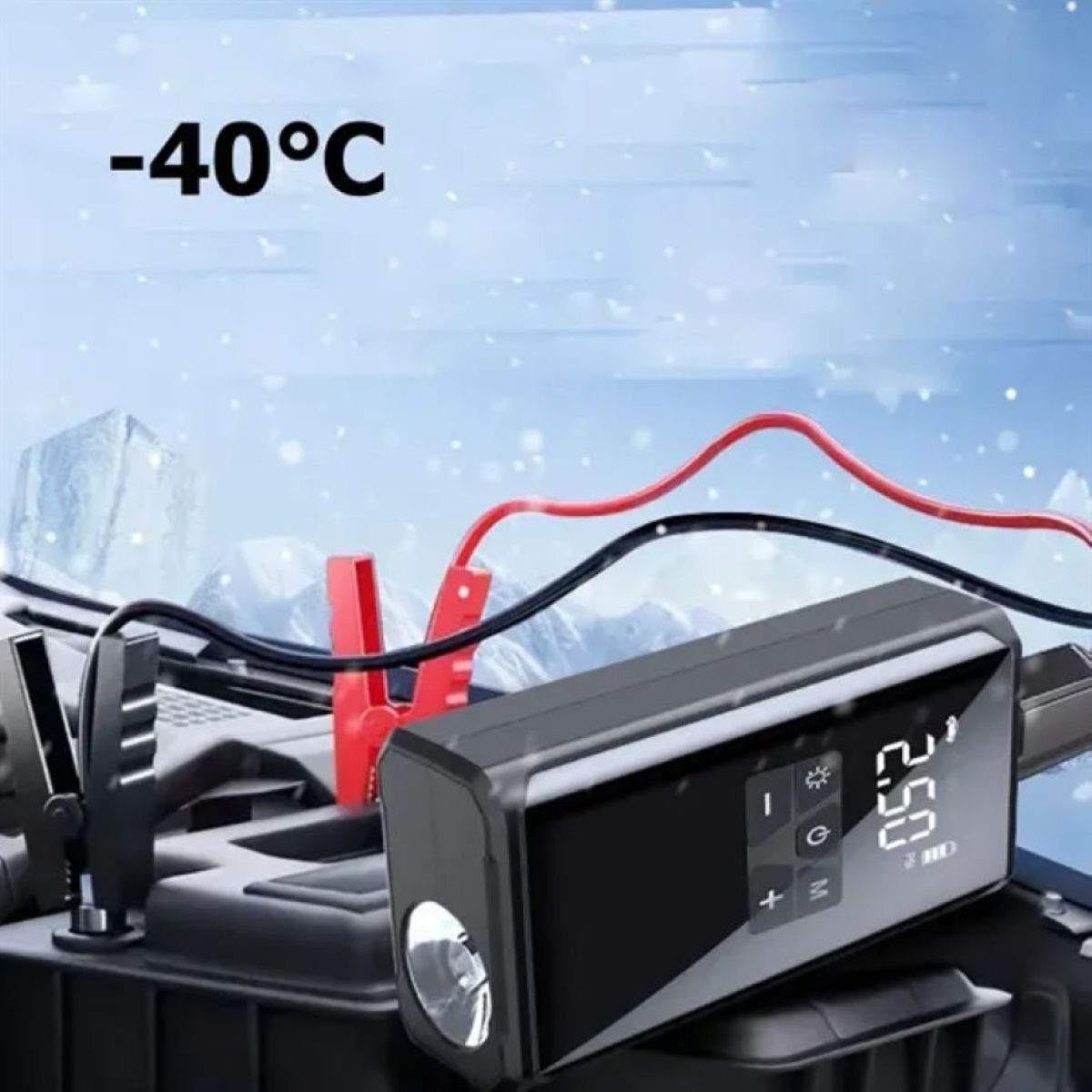 Jump Starter 2000A 44400Mwh Battery Pack 150Psi Air Pump