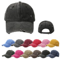Vintage Washed Distressed Baseball Cap #AND215