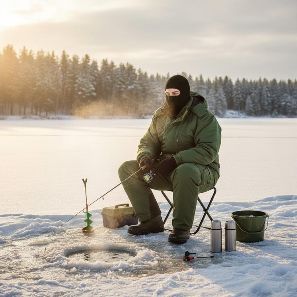 Knit Insulated Winter Face Mask