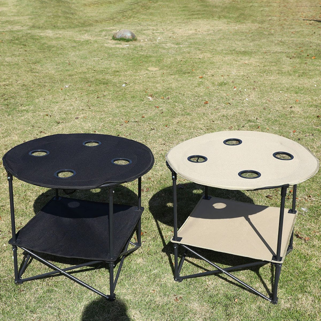 Outdoor Portable Folding Round Table #Y1772