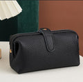 Leather Makeup Bag for Travel and Everyday Organization #Y1896