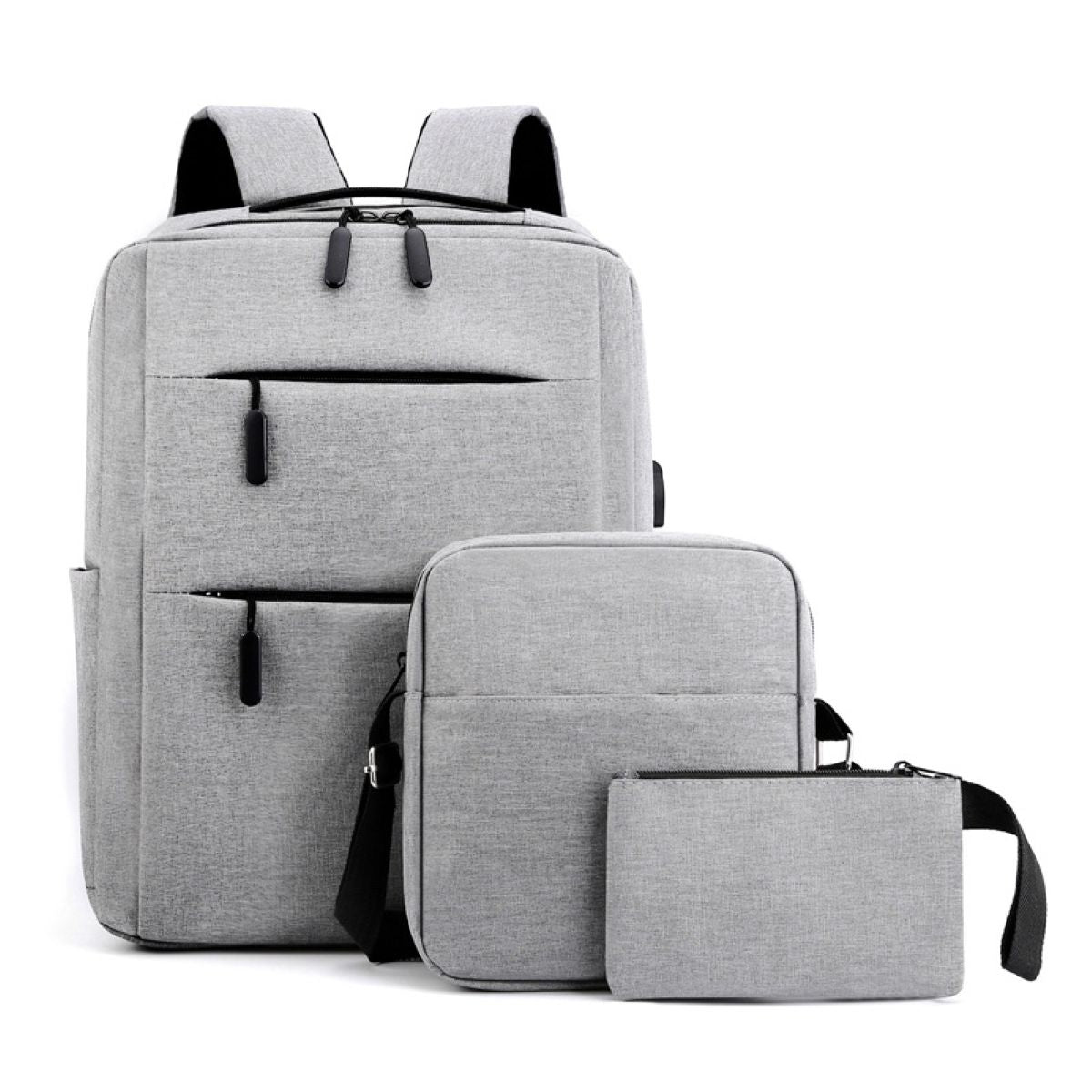 Three Pieces Laptop Backpack Set #U985