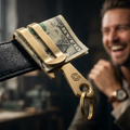 Money Clip With Keychain