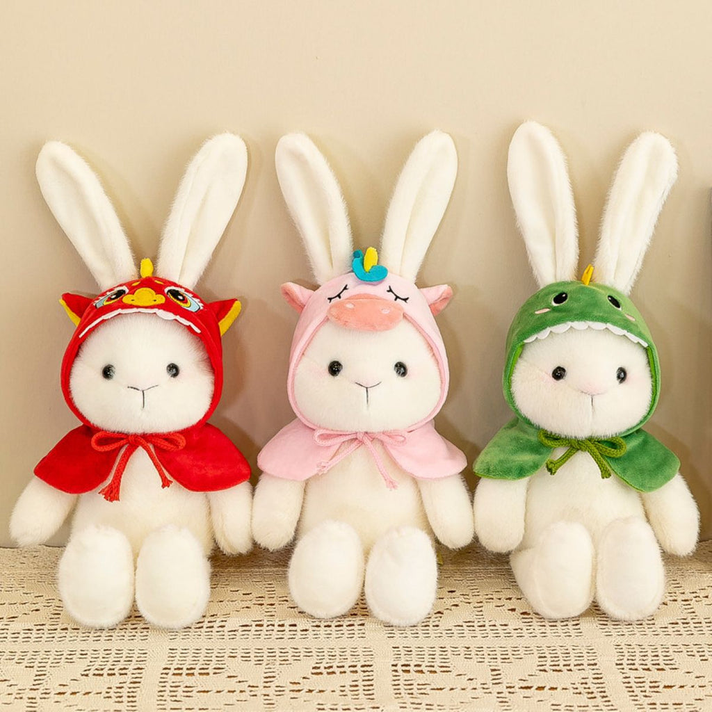 9 Inch Plush Toy Rabbit W A Hat And Cape