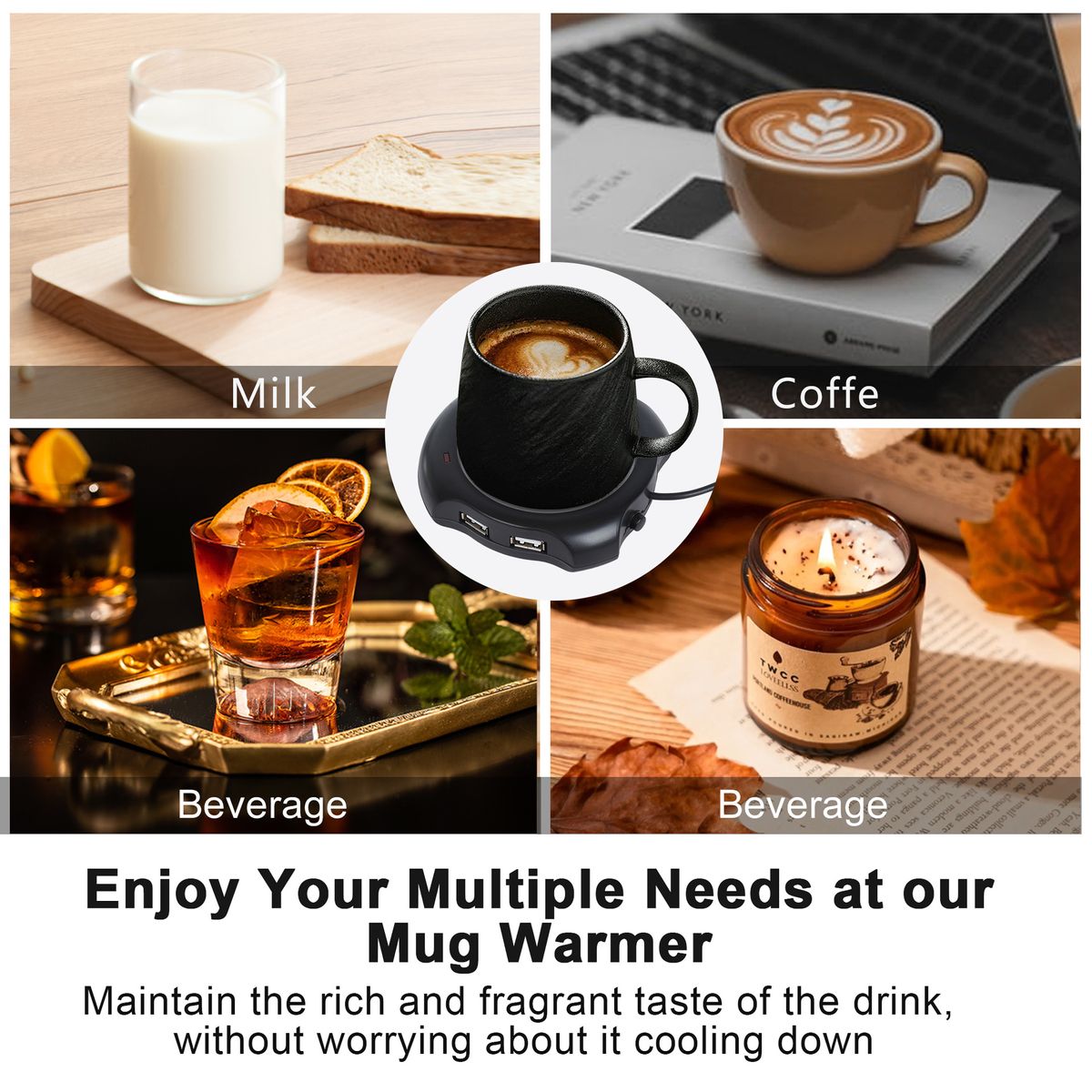 Usb Powered Mug Warmer For Tea Coffee