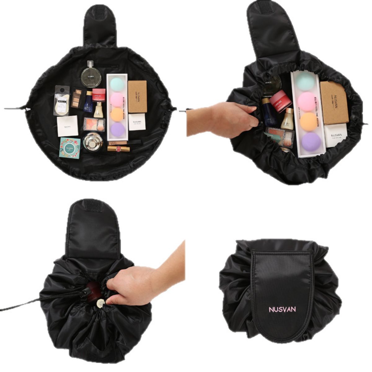 Drawstring Makeup & Cosmetic Bag #Y1730