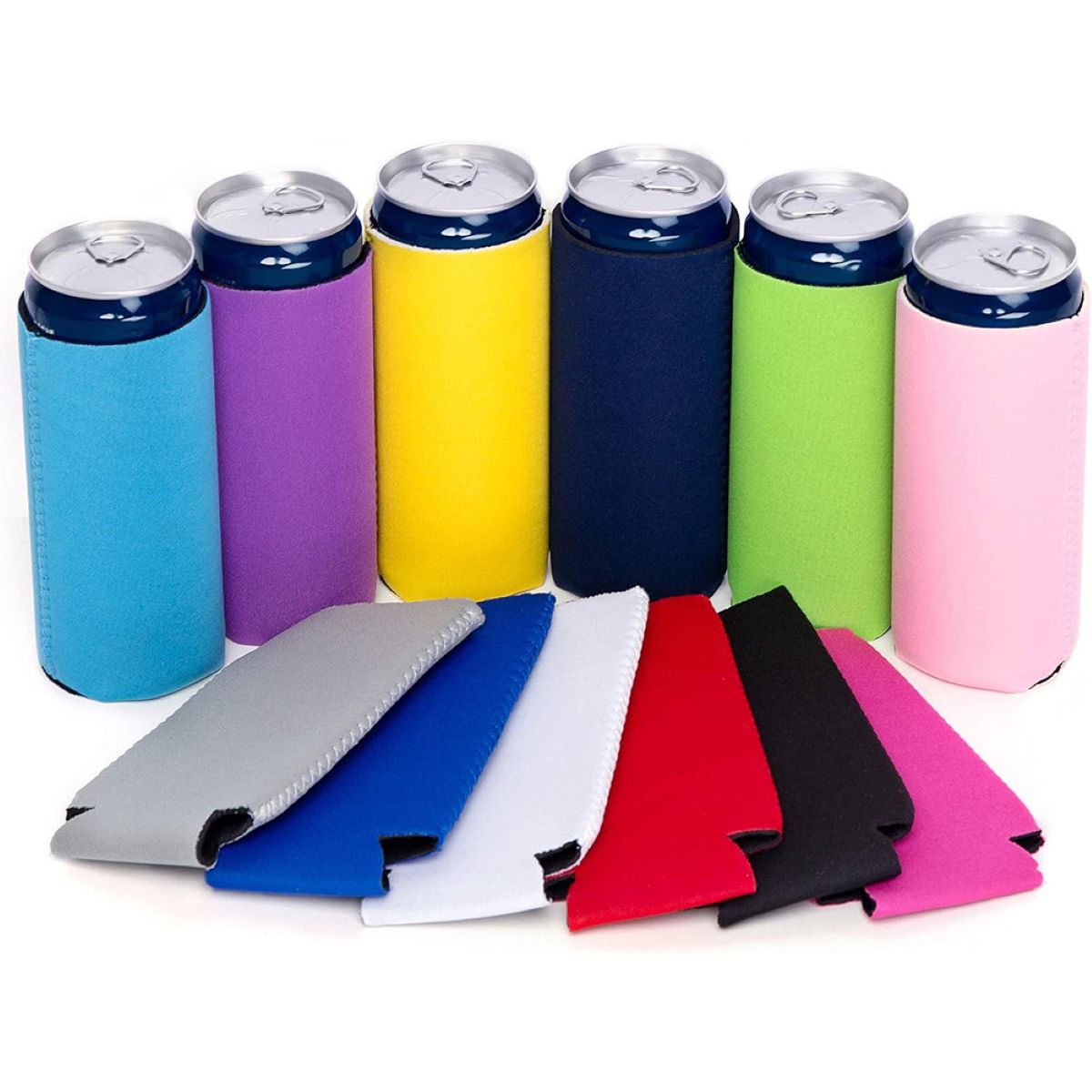 12oz Slim Neoprene Can Cooler #AND194