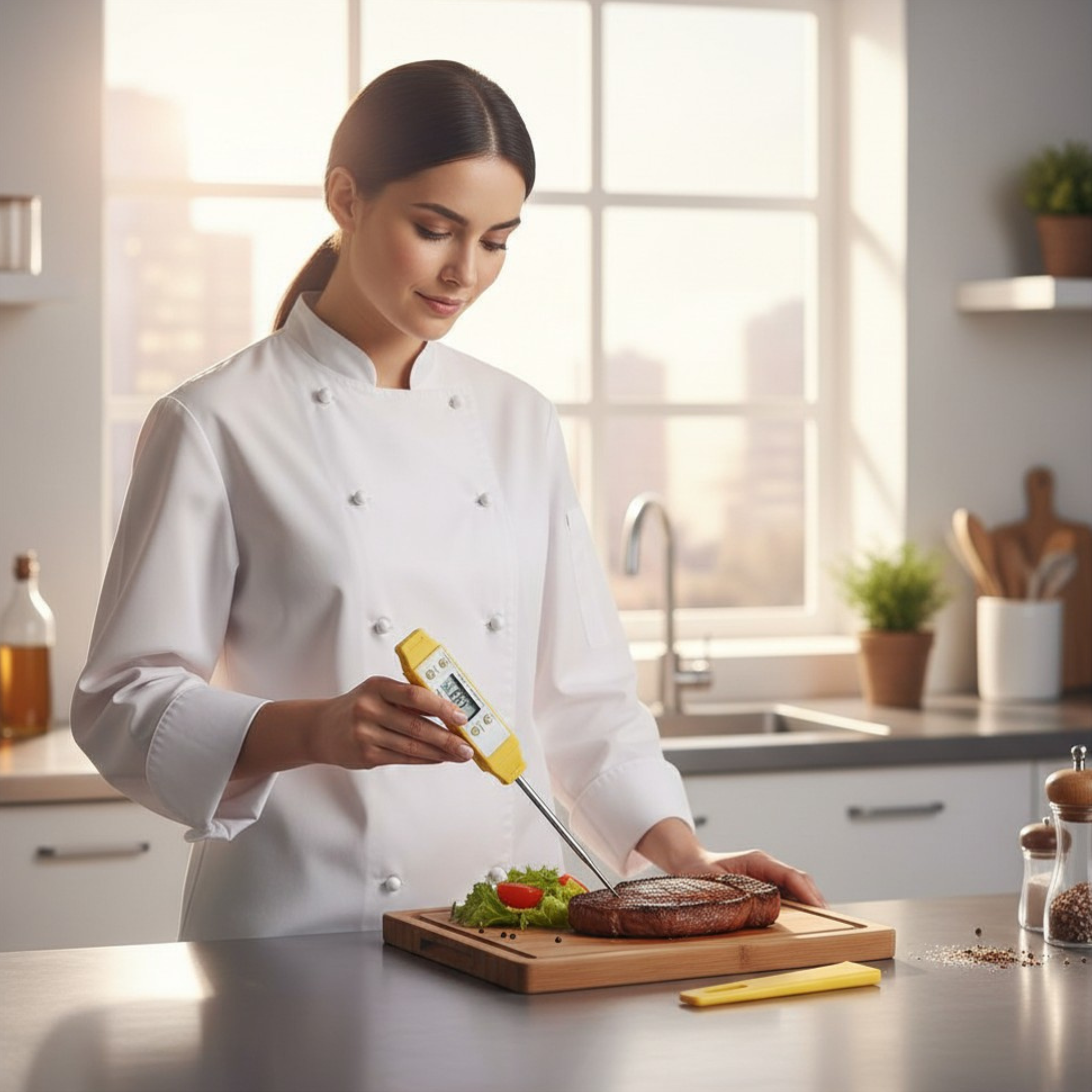 Digital Food Thermometer For Cooking