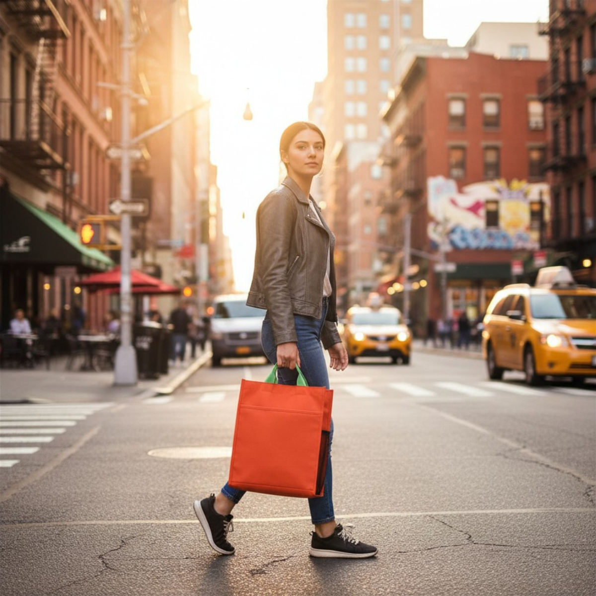 Waterproof And Wear Resistant Oxford Tote Bag