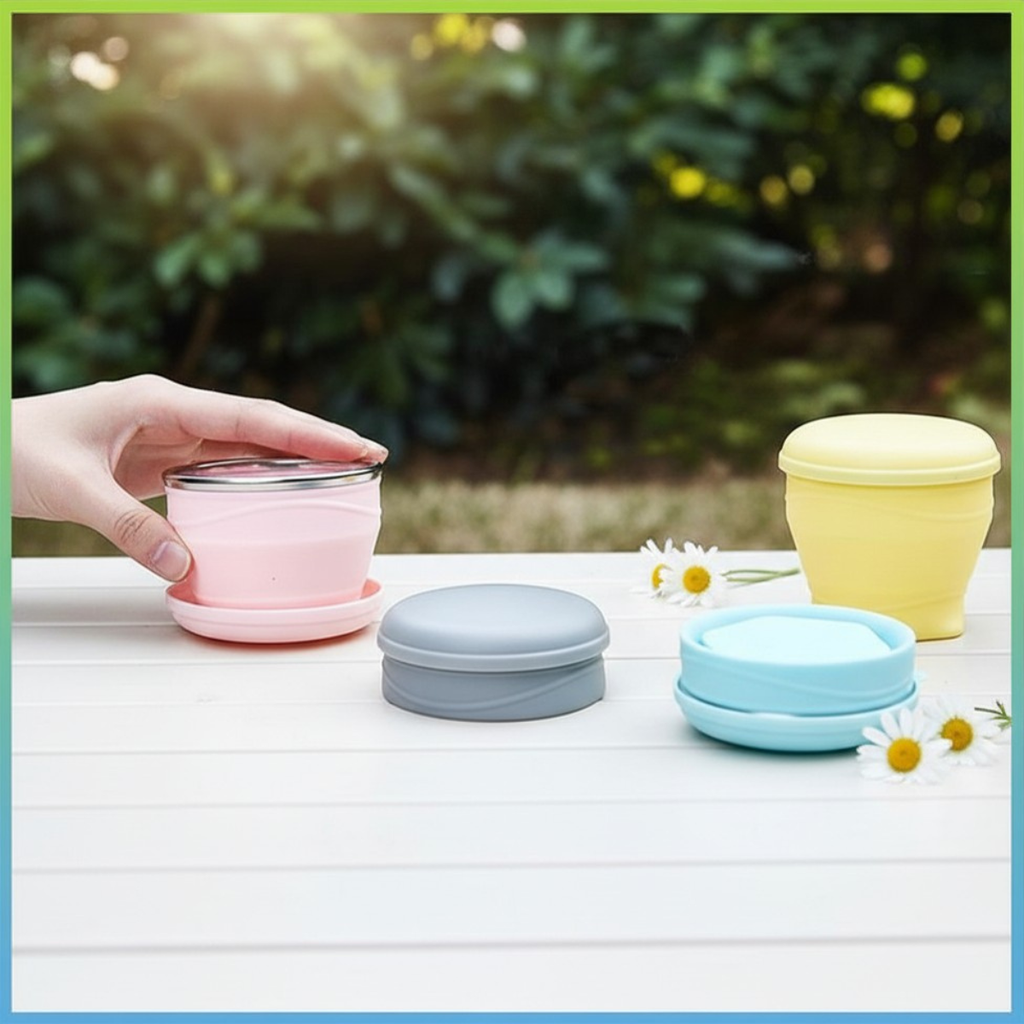 Silicone Collapsible Travel Cup
