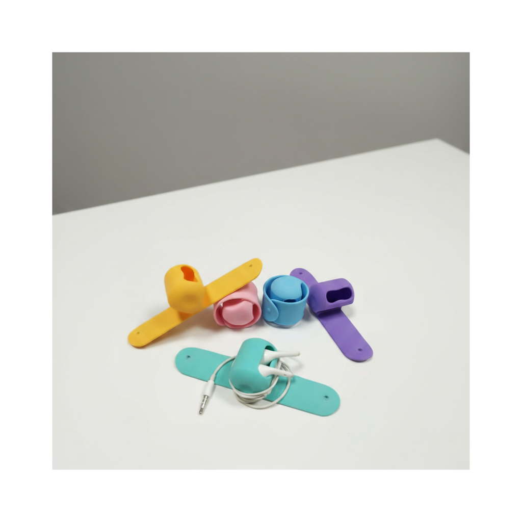 Creative Silicone Earphone Cable Winder
