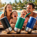 16 Oz Stainless Steel Tumbler Cup Coffee Mug
