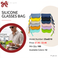 Peony Silicone Eyewear Pouch #CHAD210