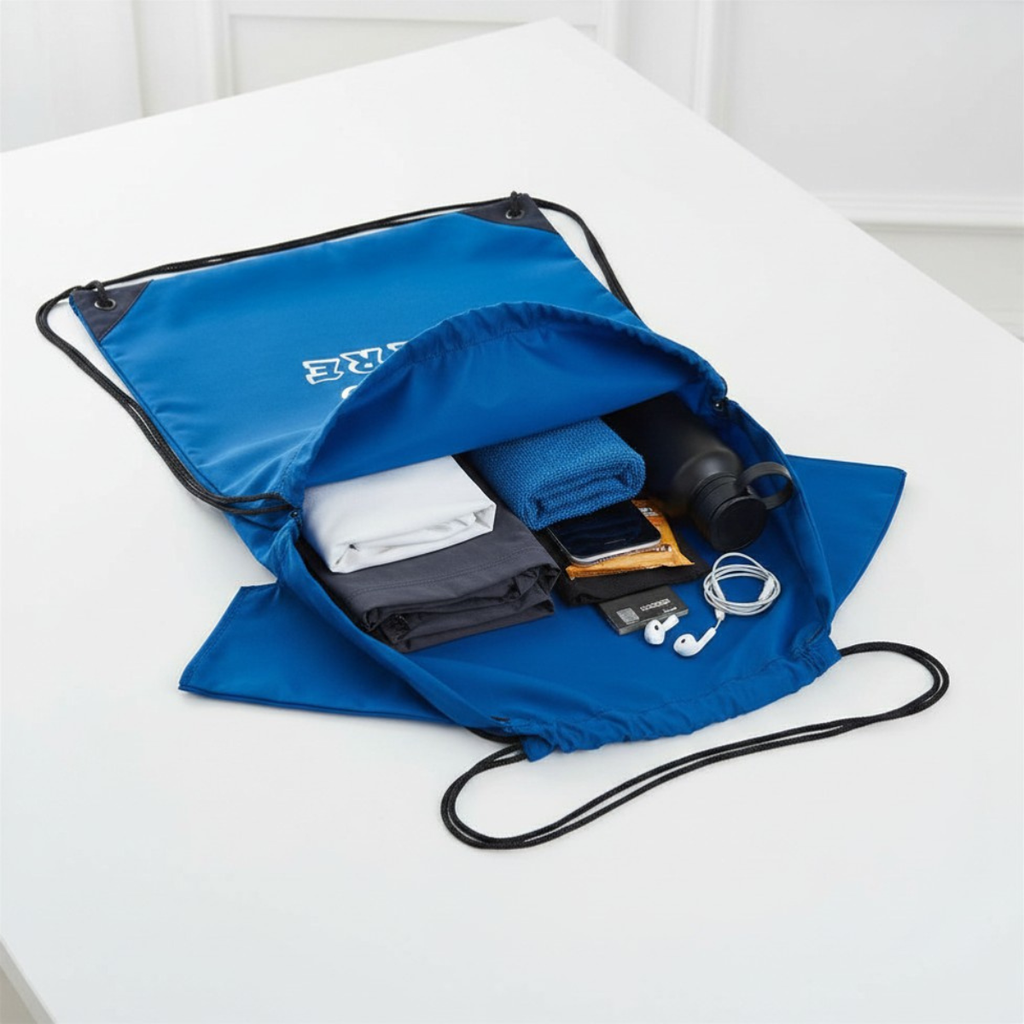 210d T Shirt Sports Drawstring Backpack
