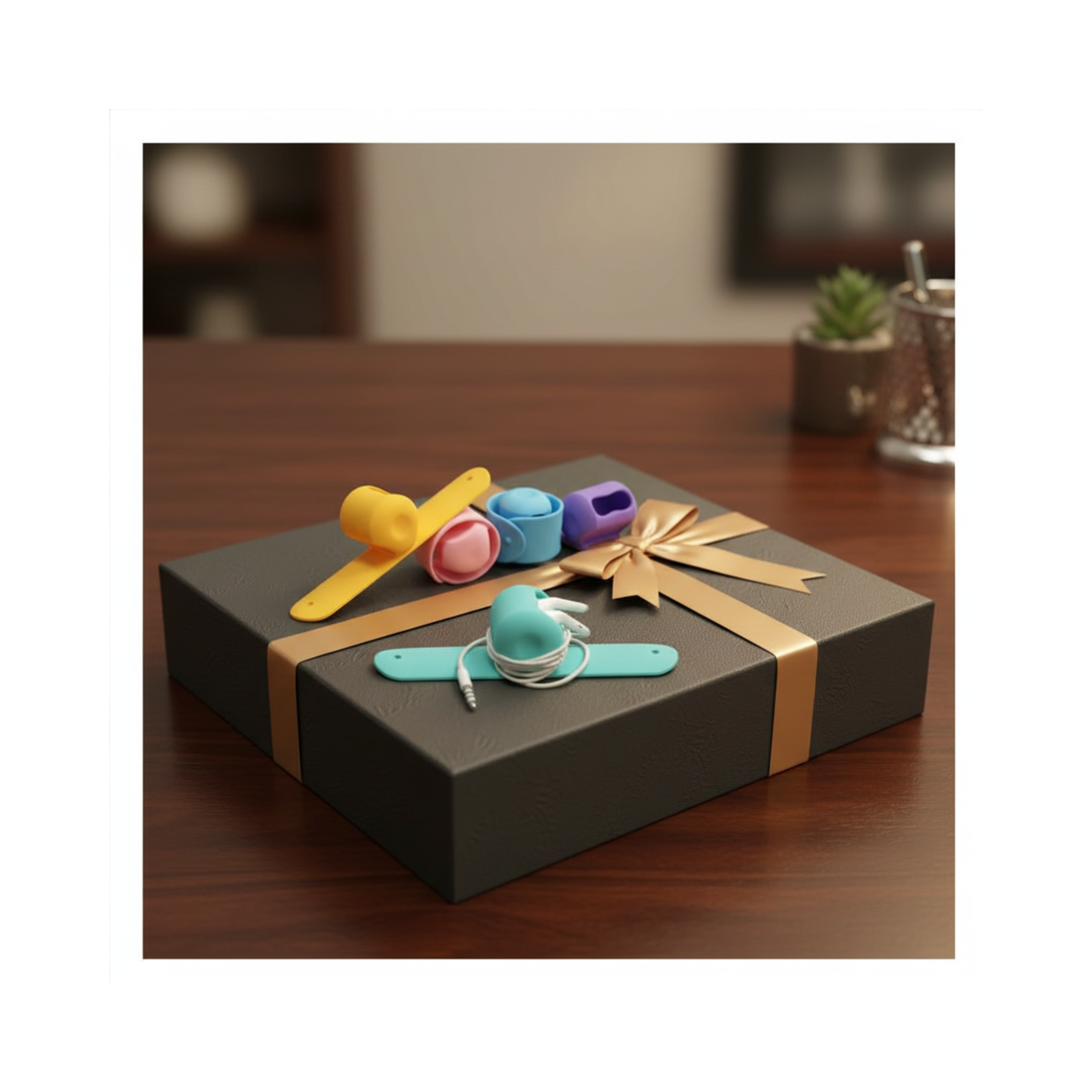 Creative Silicone Earphone Cable Winder