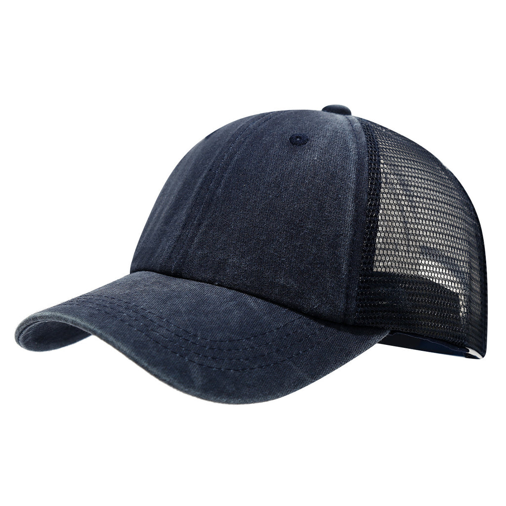 6-Panel Washed Cotton Trucker Cap #AND227