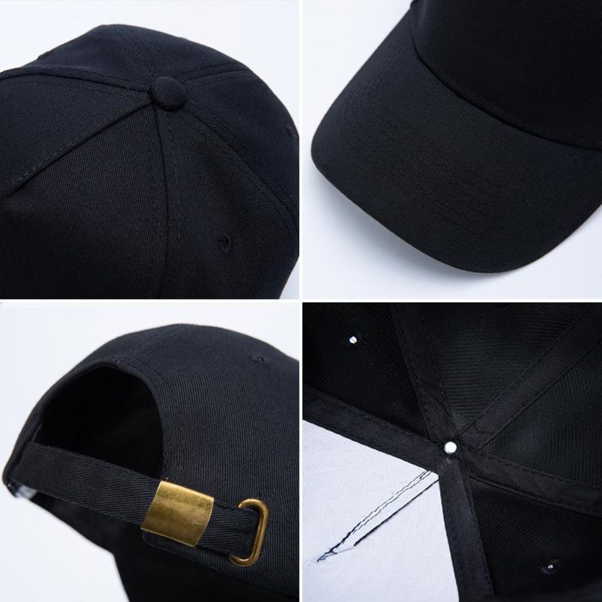 5-Panel Cotton Twill Baseball Cap #AND229