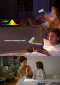 Led Mini Usb Charging Eye Protecting Folding Book Holder Lamp