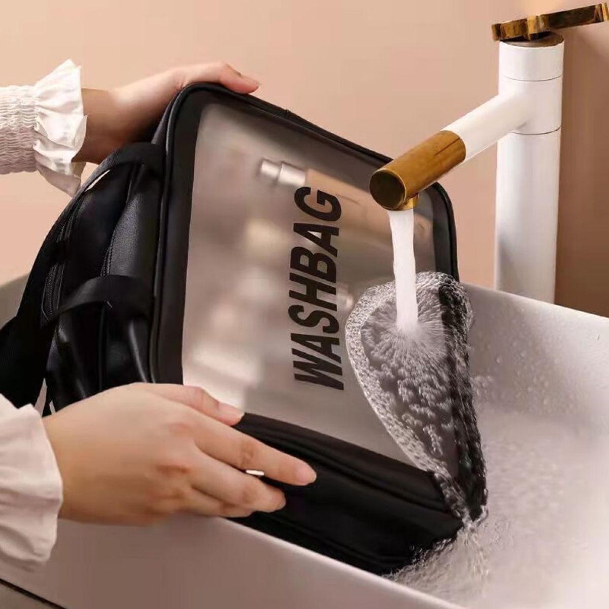 Travel Wash Bag Dry Wet Separation #Y1764