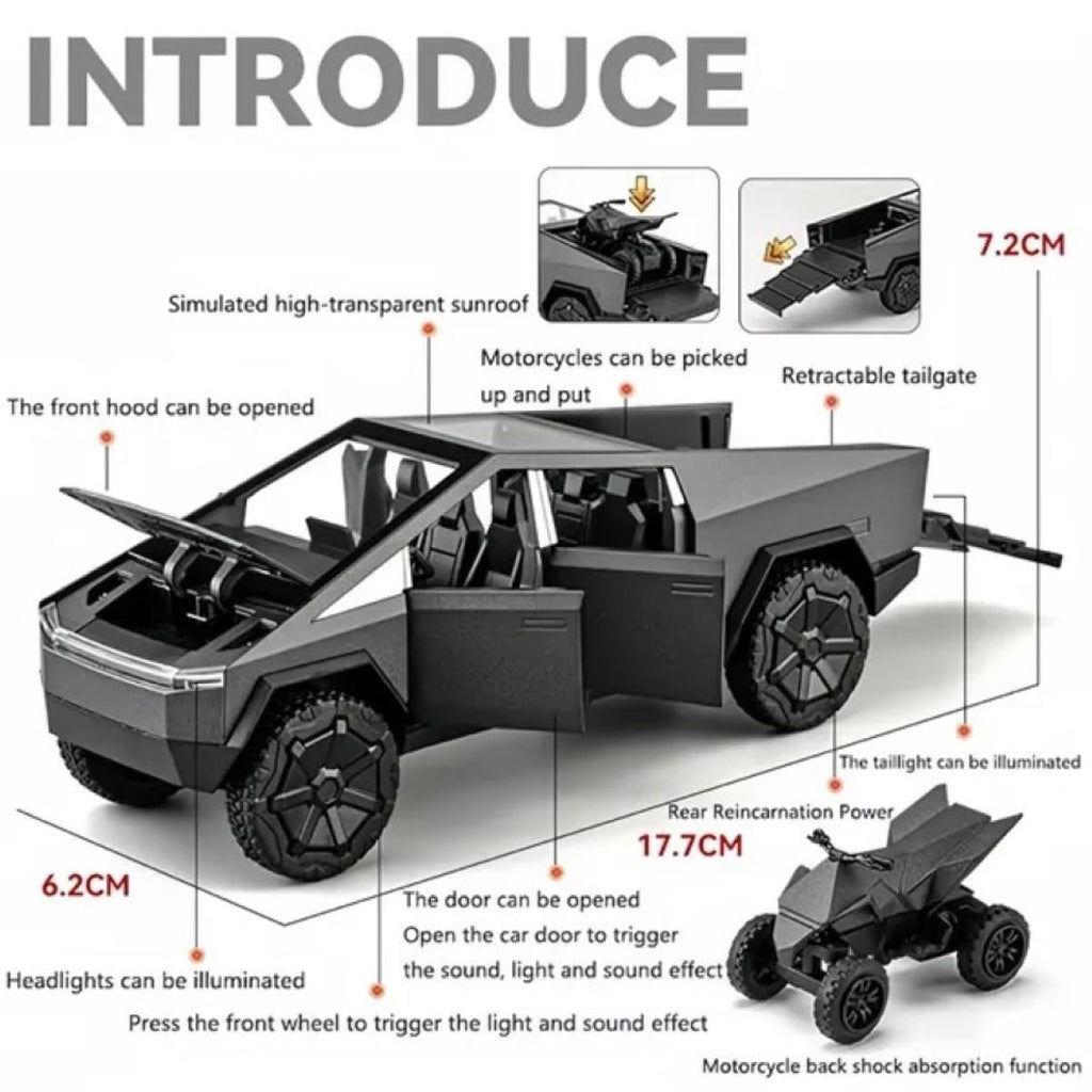 1/32 Scale Diecast Pickup Truck Model #ENZO471