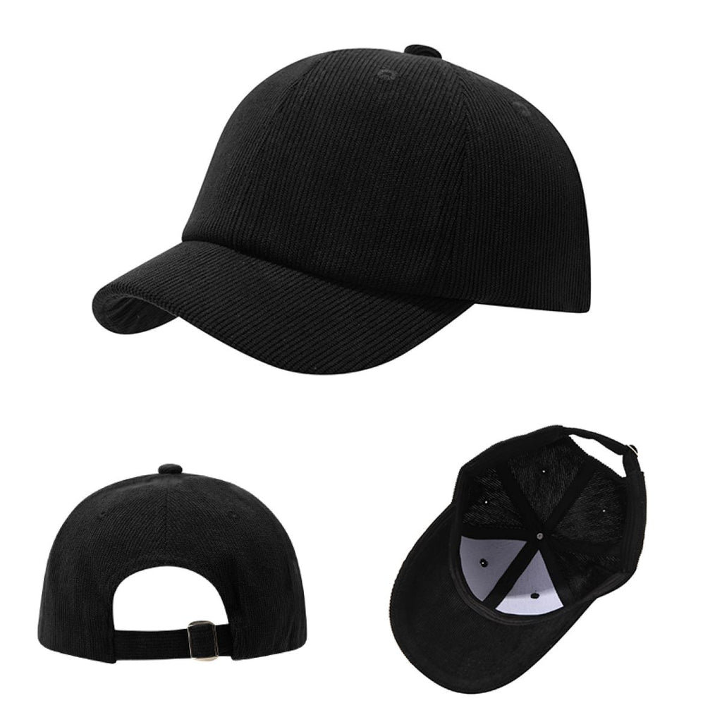Classic 6-Panel Corduroy Baseball Cap #AND220