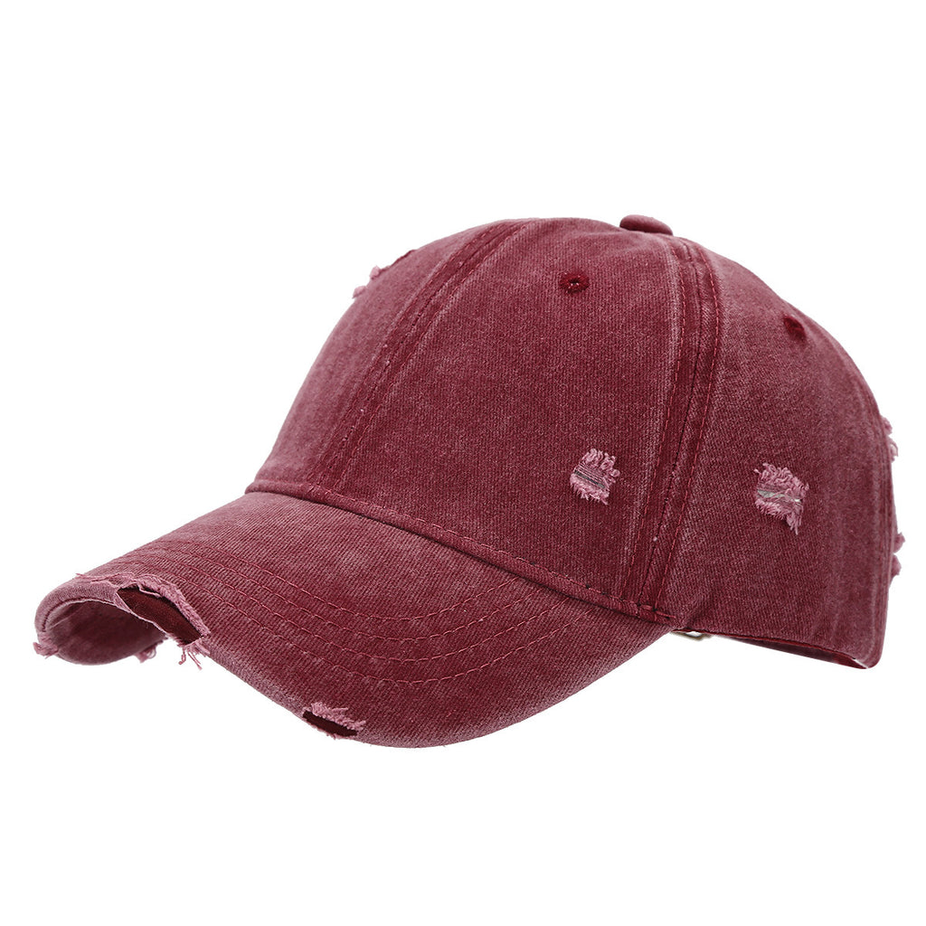 Vintage Washed Distressed Baseball Cap #AND215