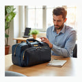 Large Oxford Toiletry Organizer Duffel Bag