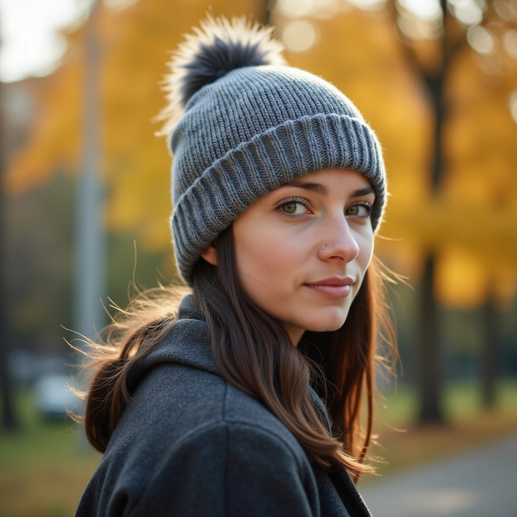 Grey Beanie