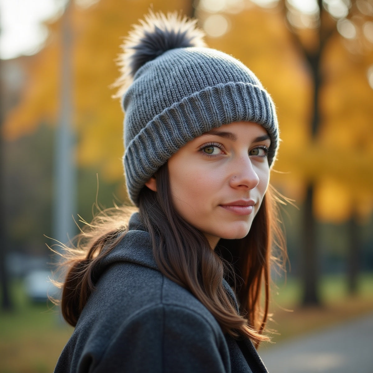 Grey Beanie